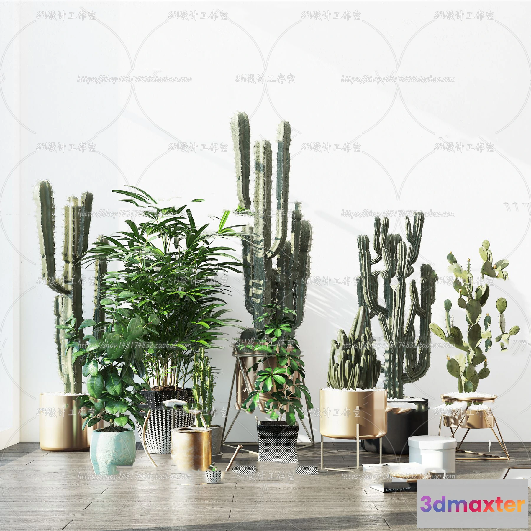 1133500 - Plants and Flowers - 3Ds Models - 0009