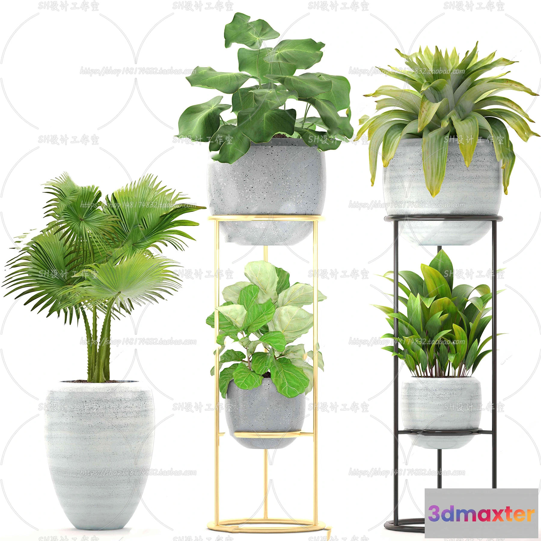 1133848 - Plants and Flowers - 3Ds Models - 0183