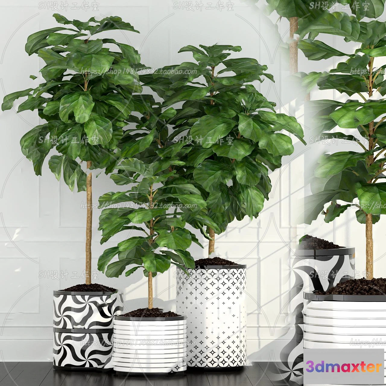 1133886 - Plants and Flowers - 3Ds Models - 0202