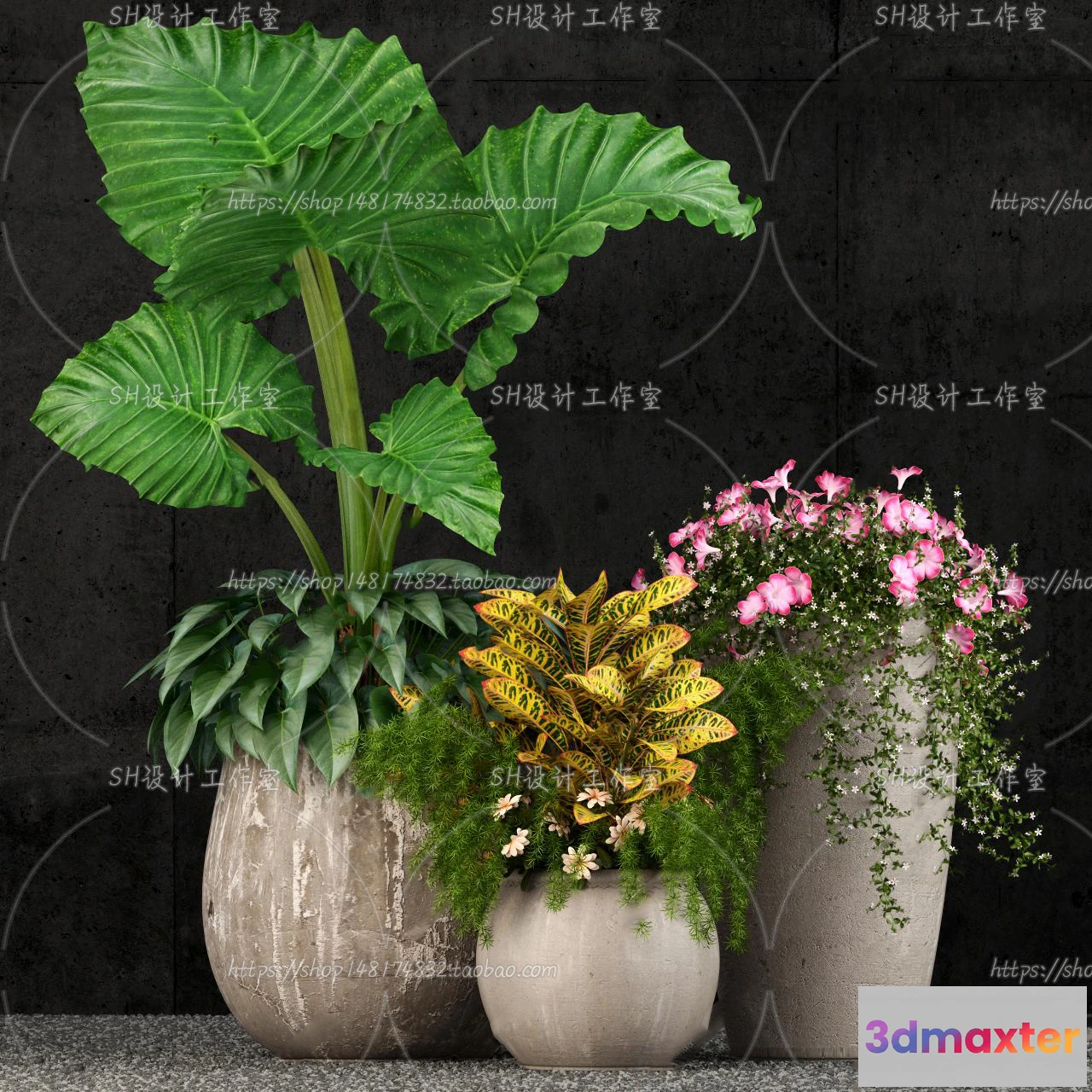 1133898 - Plants and Flowers - 3Ds Models - 0208