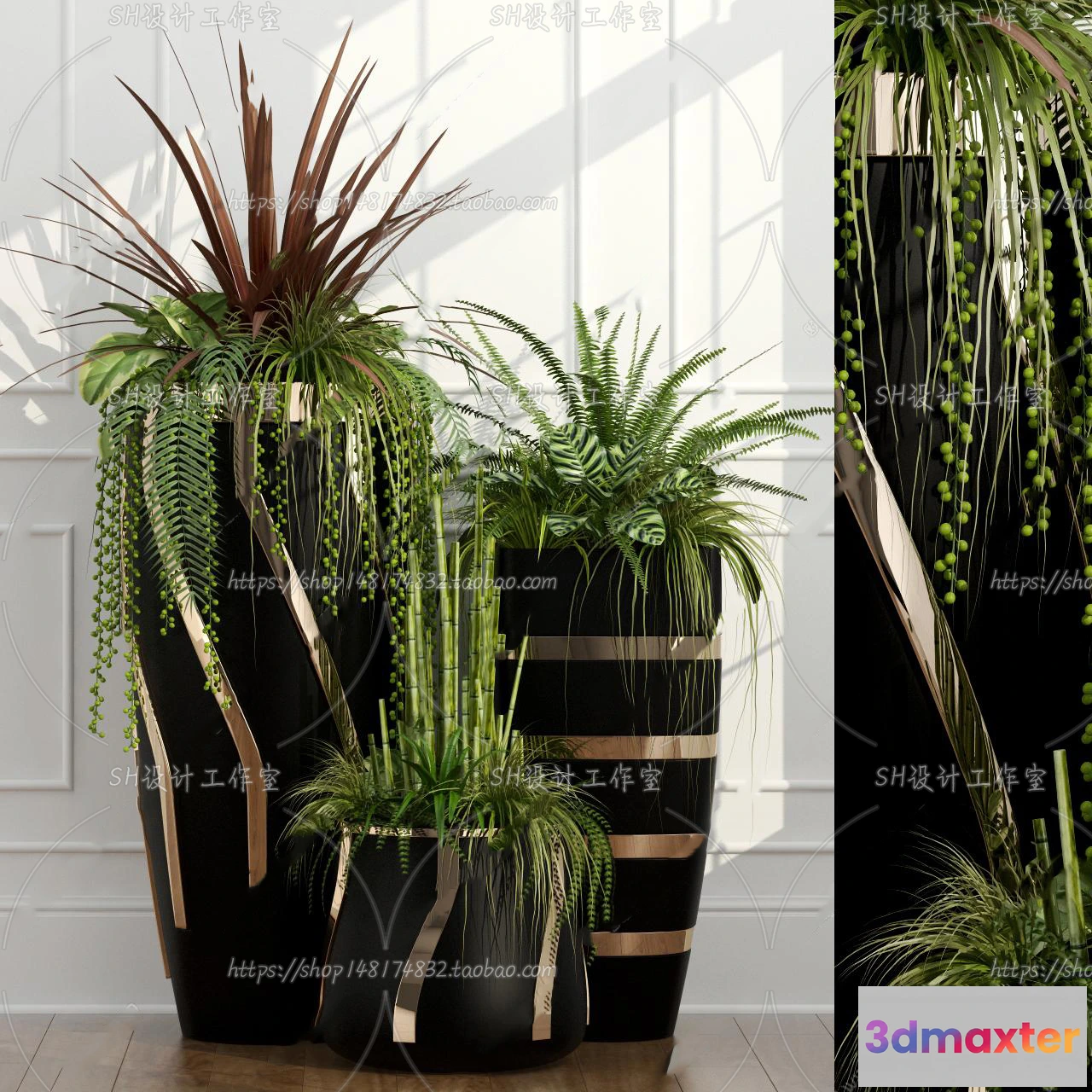 1133902 - Plants and Flowers - 3Ds Models - 0210