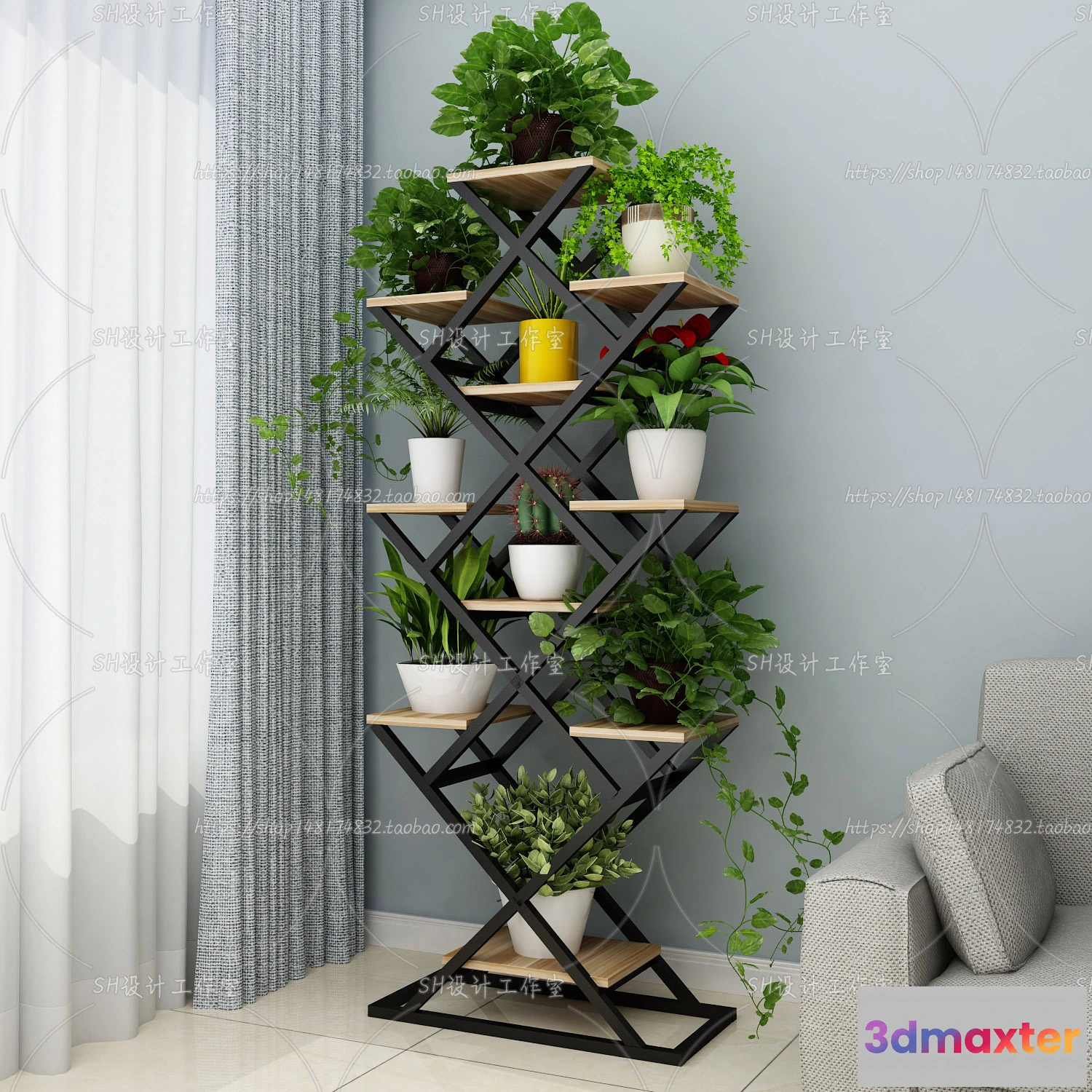 1133960 - Plants and Flowers - 3Ds Models - 0239