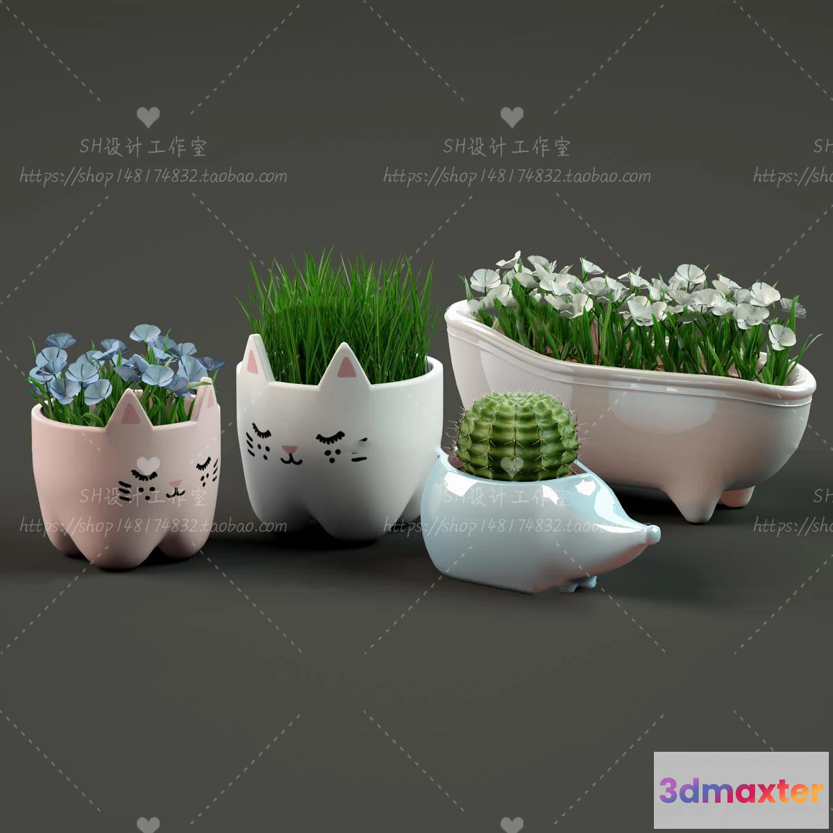 1134072 - Plants and Flowers - 3Ds Models - 0295
