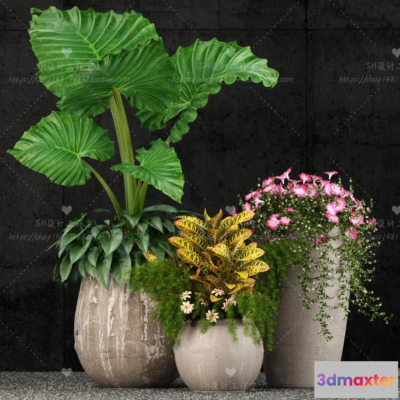 1134110 - Plants and Flowers - 3Ds Models - 0314