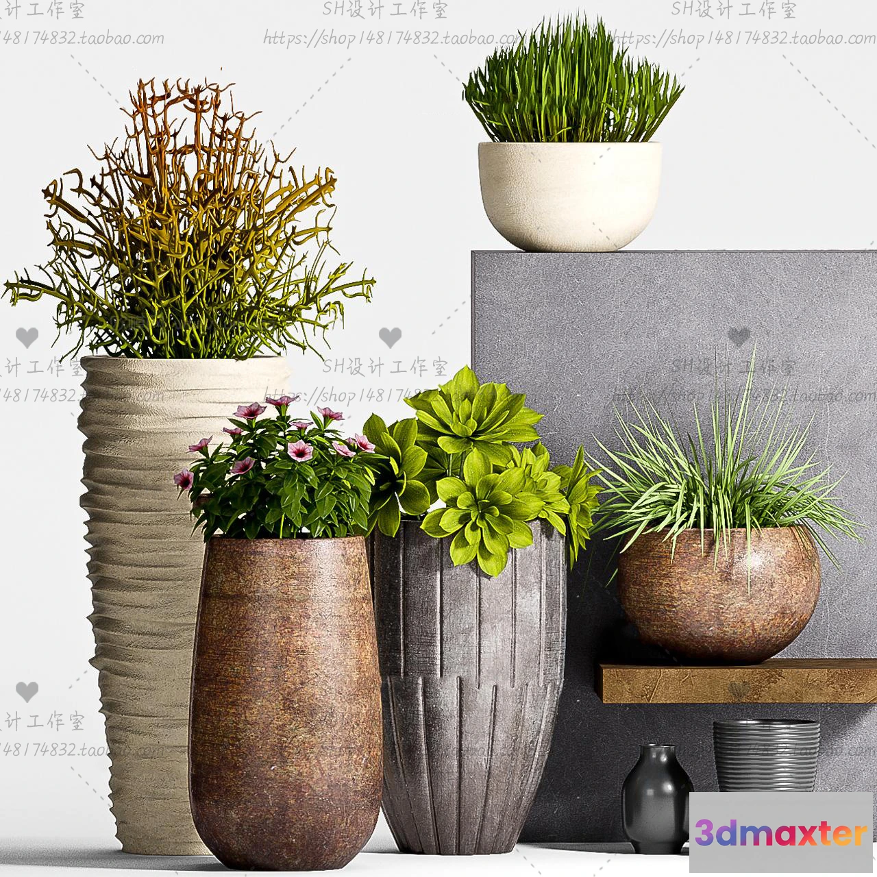 1134190 - Plants and Flowers - 3Ds Models - 0354