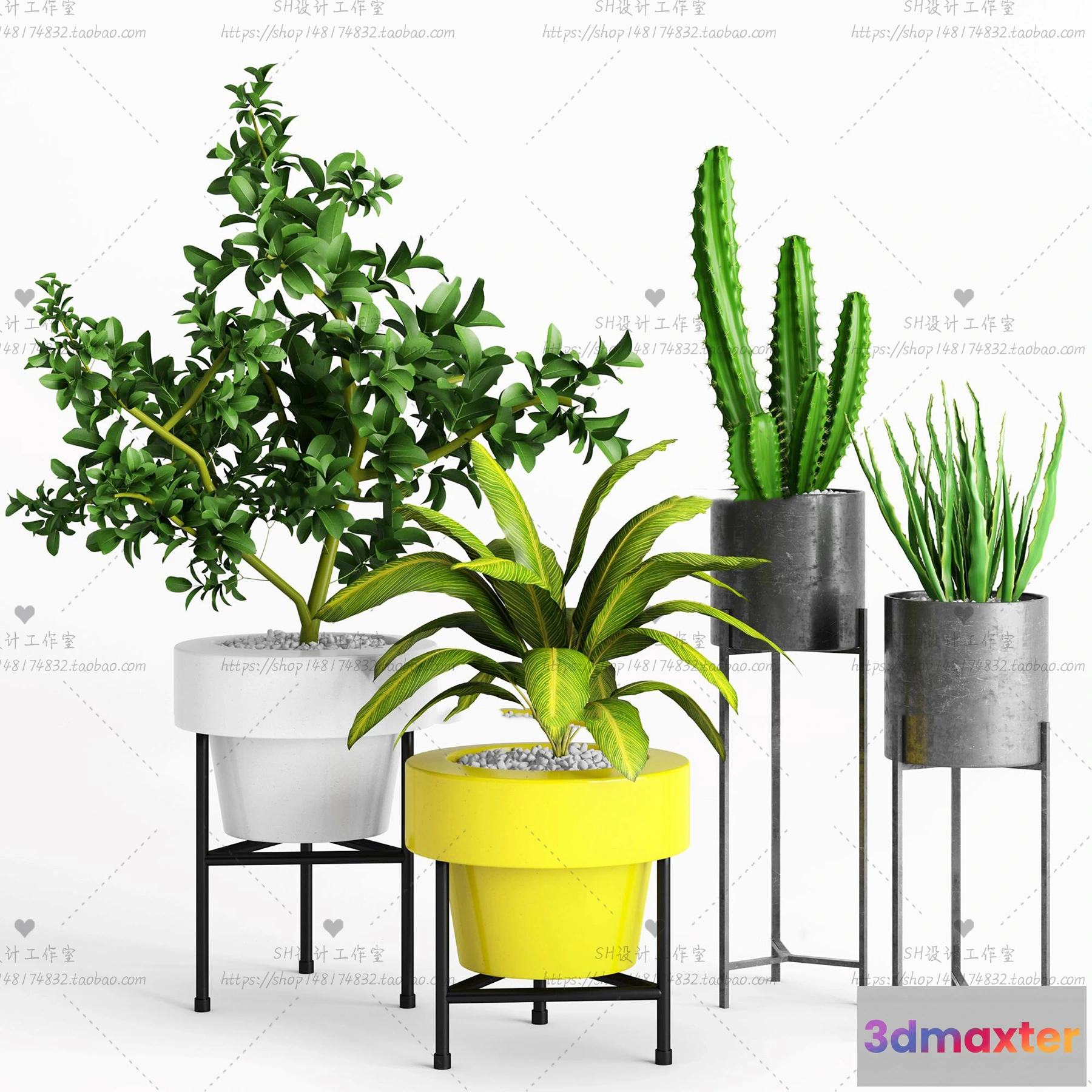 1134248 - Plants and Flowers - 3Ds Models - 0383