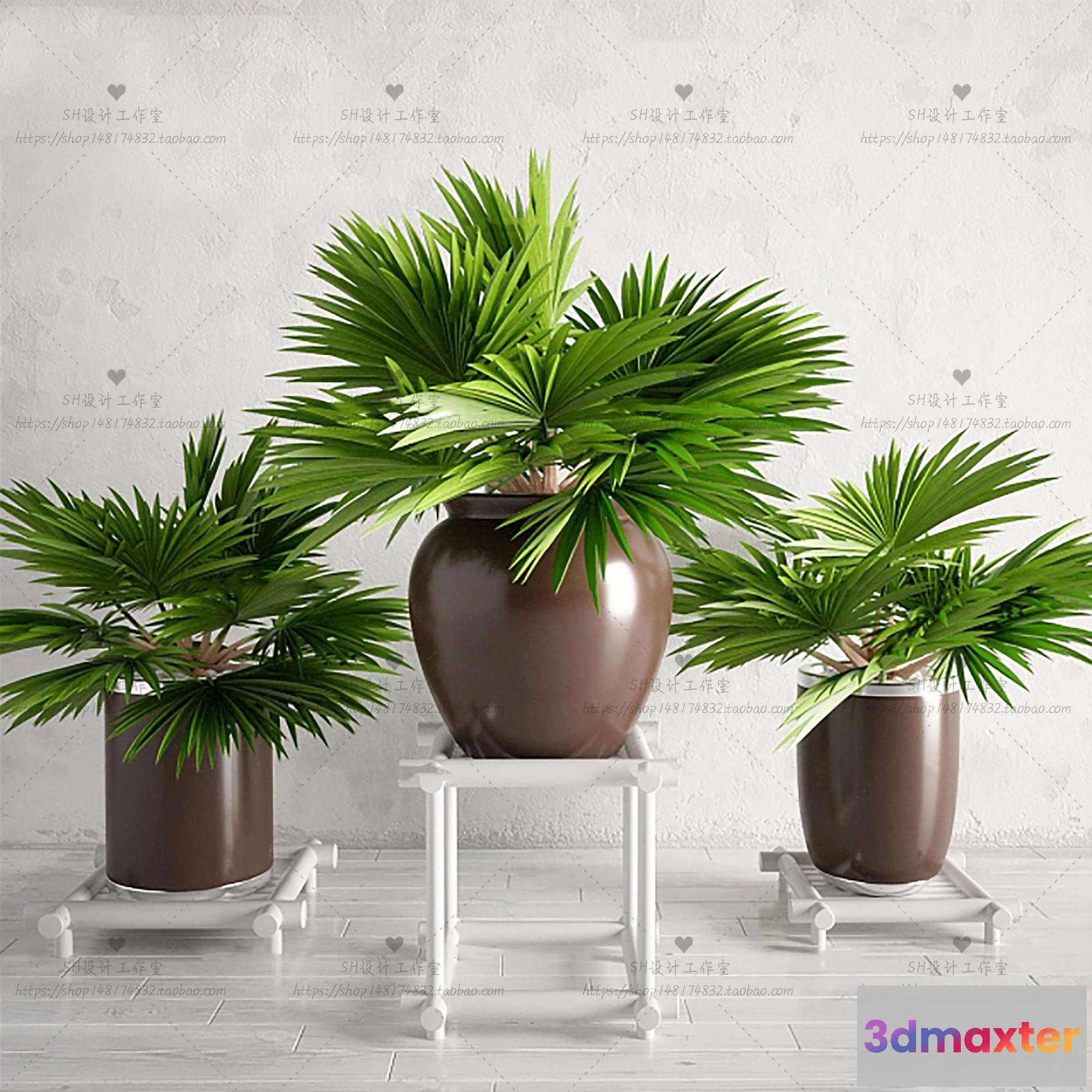 1134260 - Plants and Flowers - 3Ds Models - 0389