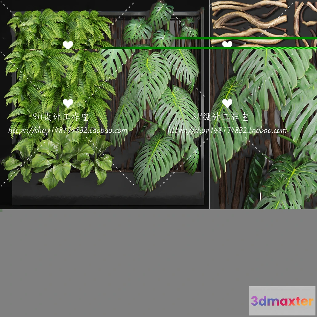 1134314 - Plants and Flowers - 3Ds Models - 0416