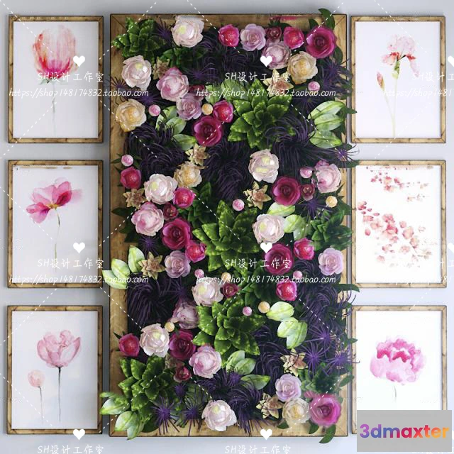 1134352 - Plants and Flowers - 3Ds Models - 0435