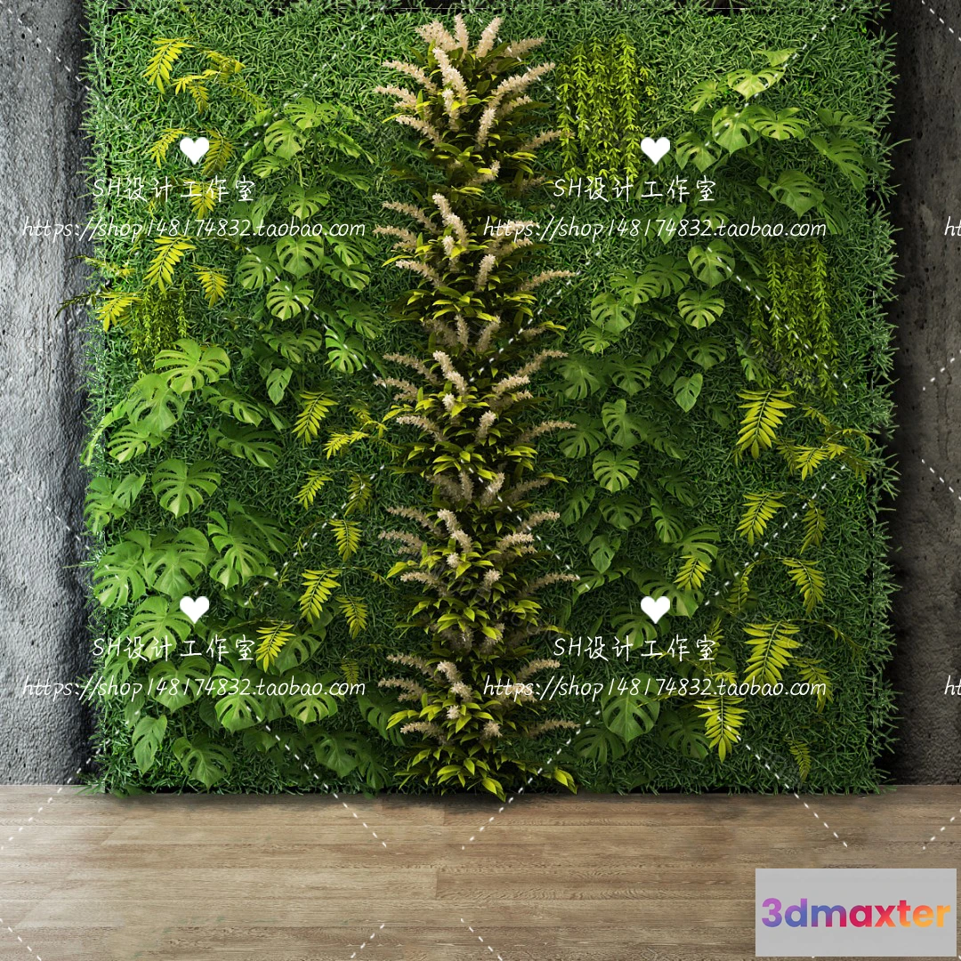 1134390 - Plants and Flowers - 3Ds Models - 0454