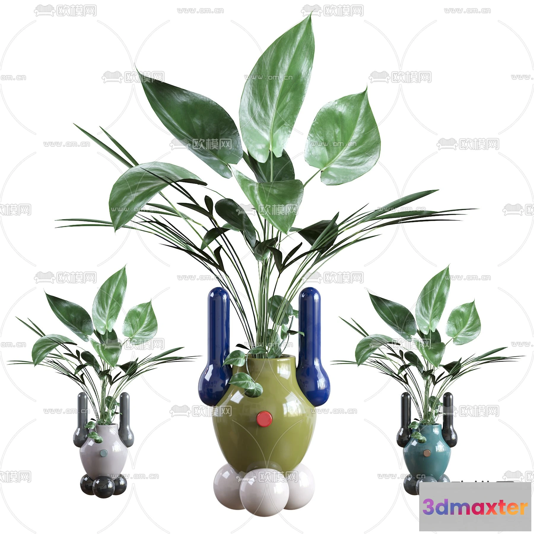 1238662 - Plant - CORONA - 3D MODEL - 455