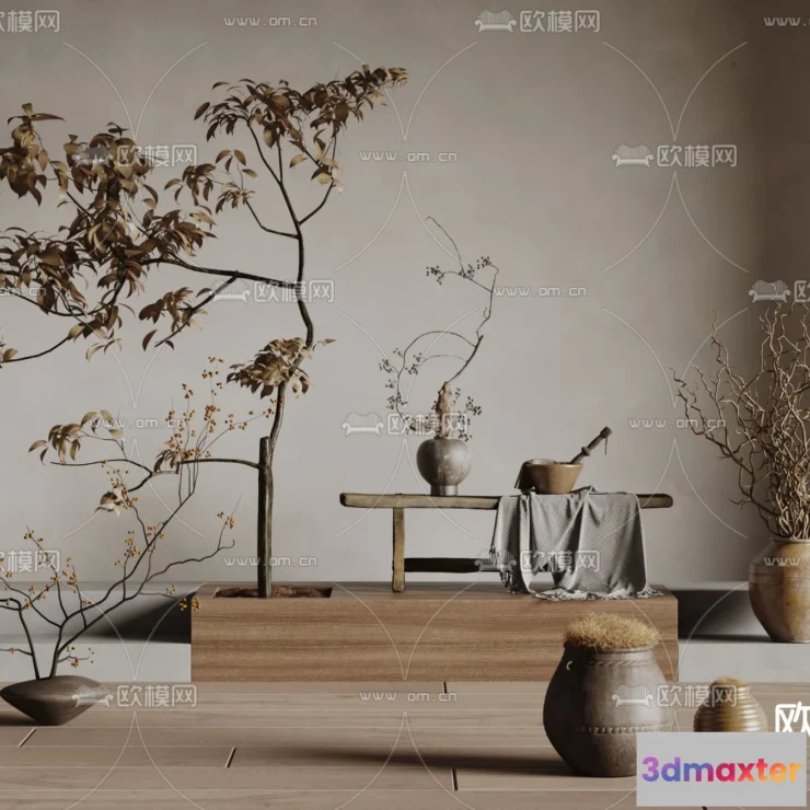 1238692 - Plant - VRAY  CORONA - 3D MODEL - 470