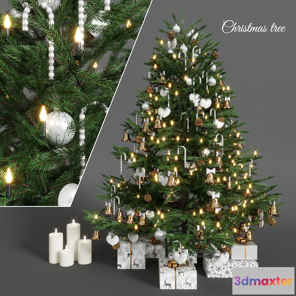 1302953 - Christmas tree - No.3 3D Max