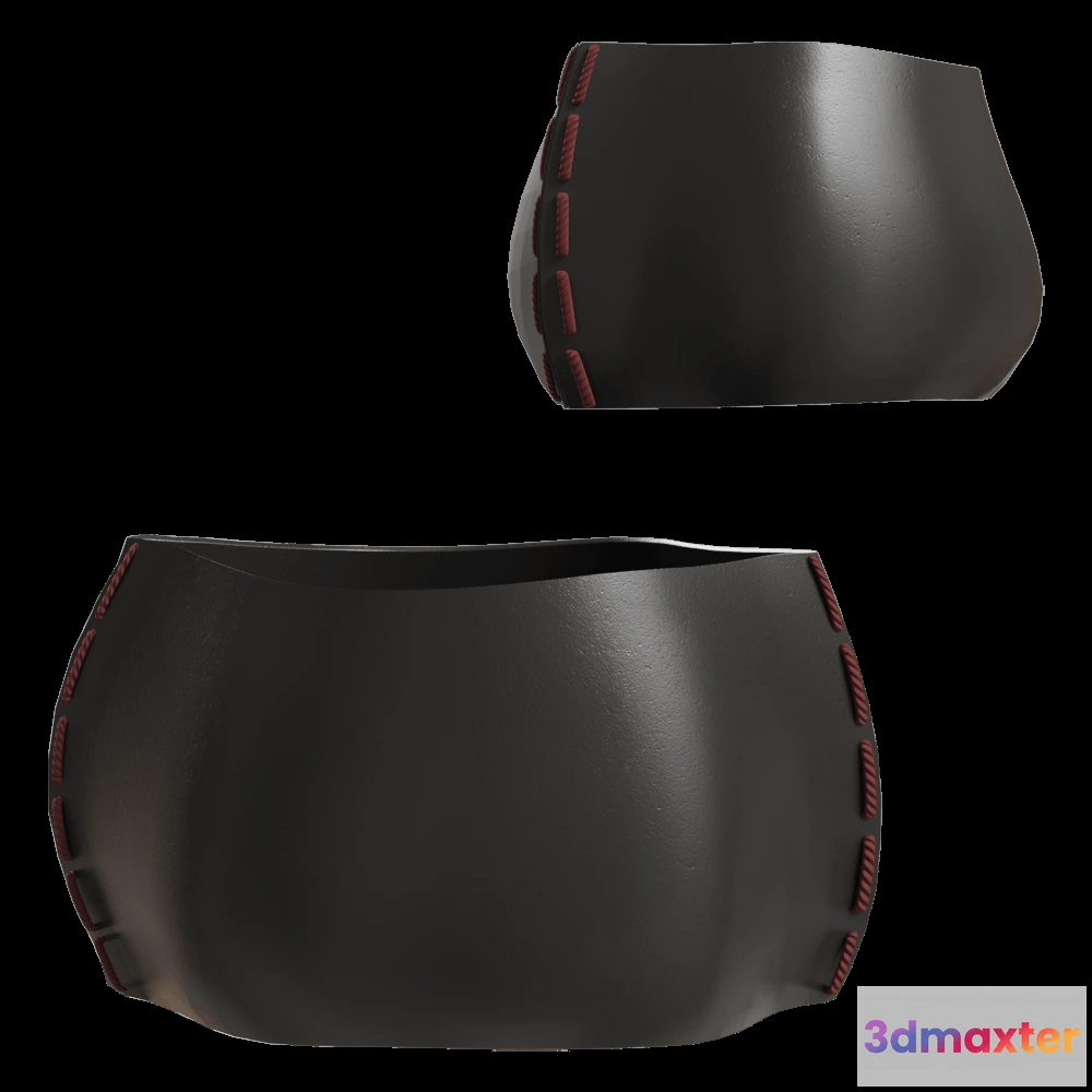 1603842 - Blinde Design - Planter Stitch 50 Concrete 3D Max