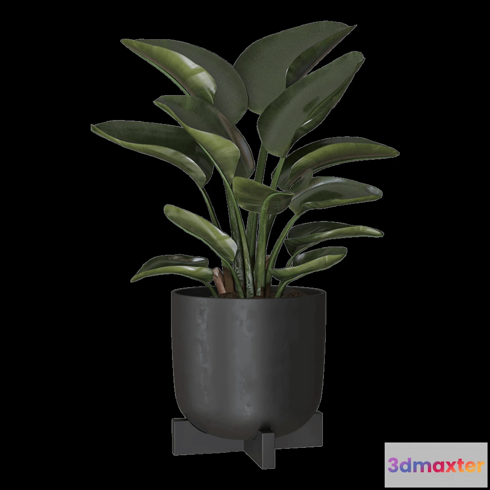 1603856 - Greenmood - Planter Cruz 3D Max