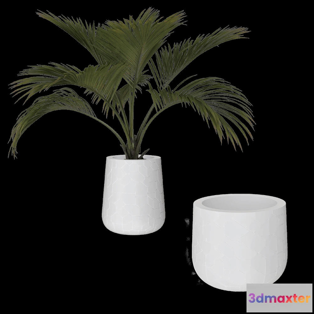 1603868 - Serralunga - Planter Memory Pot 3D Max