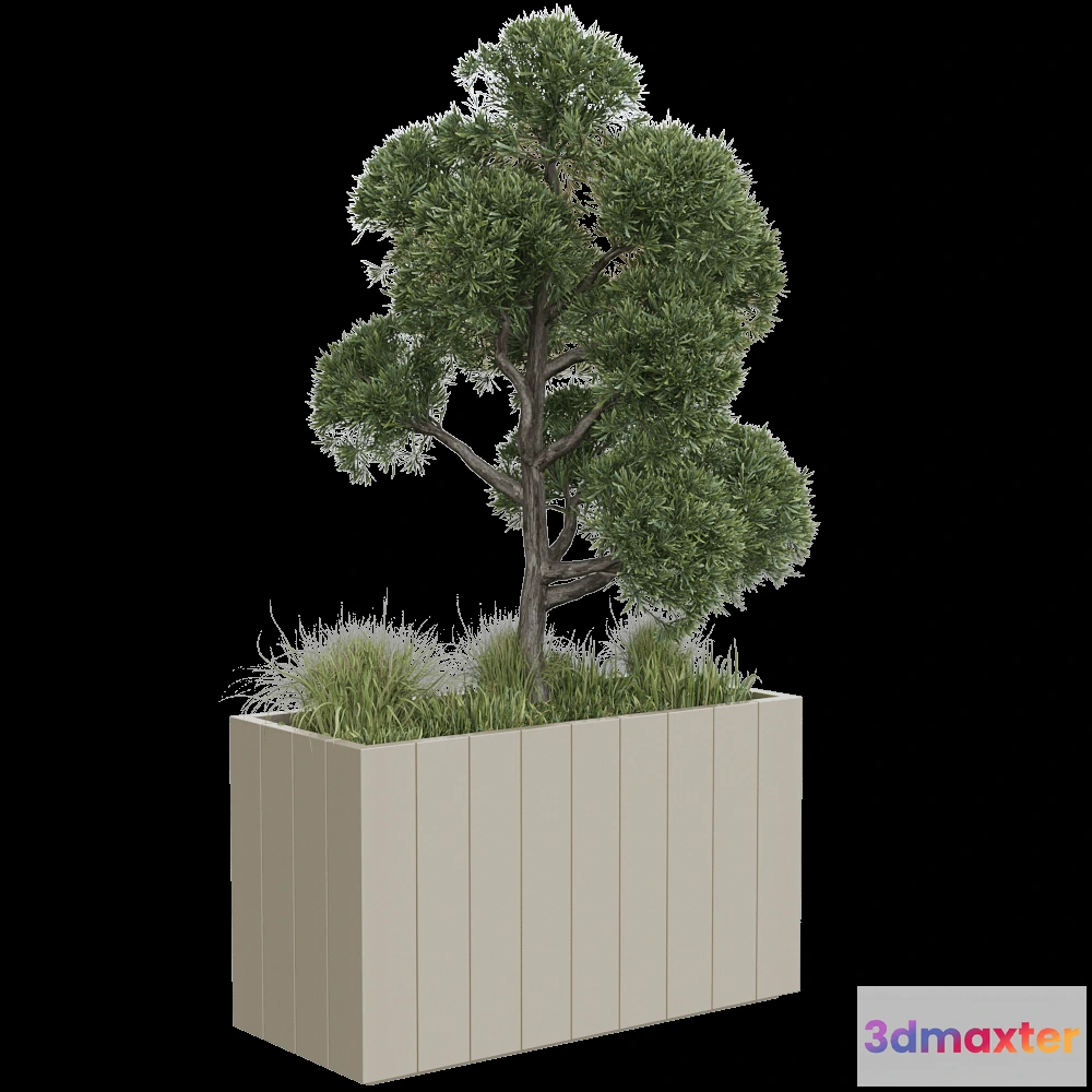 1603882 - Serralunga - Planter Fence 3D Max