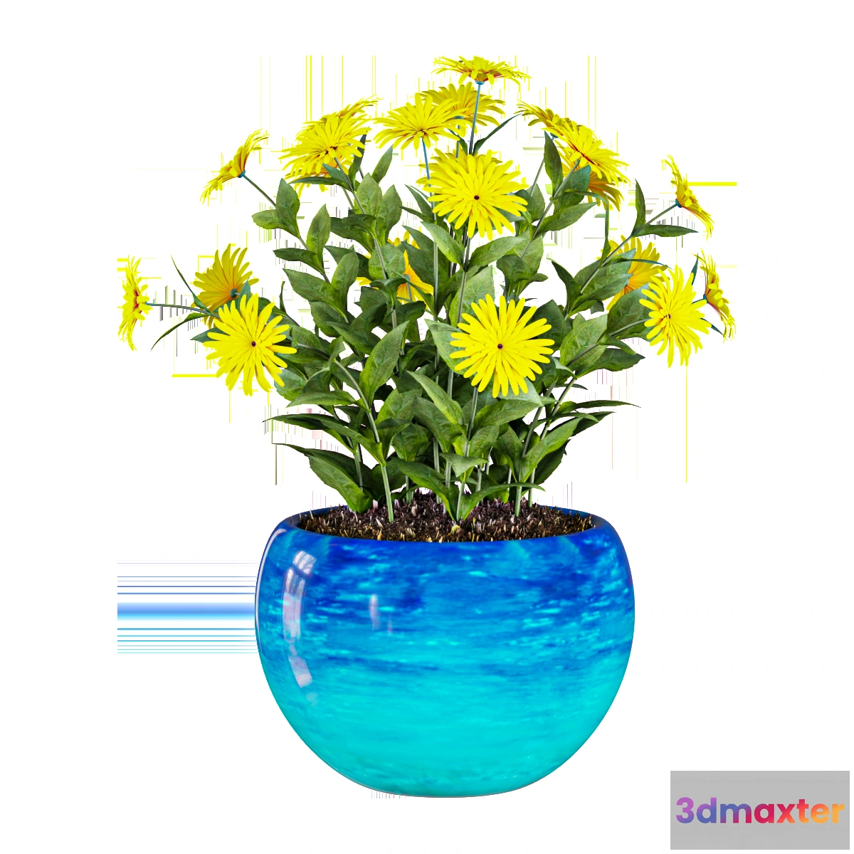 1605028 - decoration - Flowers from the section nature 3D Max