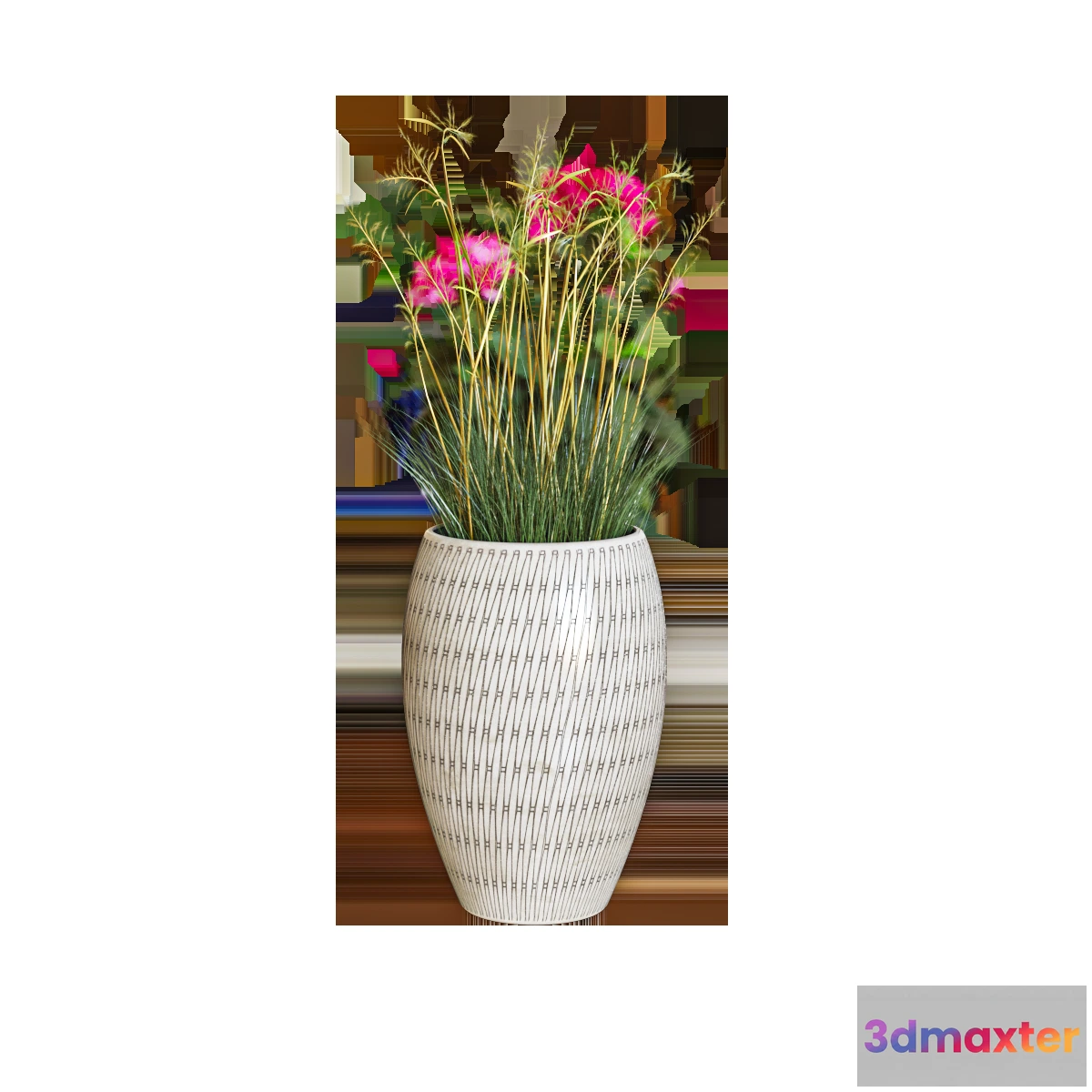 1605044 - decoration - Plant in a vase 3D Max