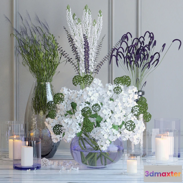 1605278 - decoration - Spring flowers 58 3D Max