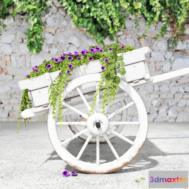 1605352 - decoration - Decorative plants set 1 3D Max