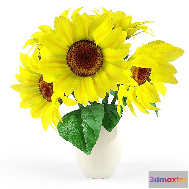 1605640 - decoration - Sunflower 9 3D Max
