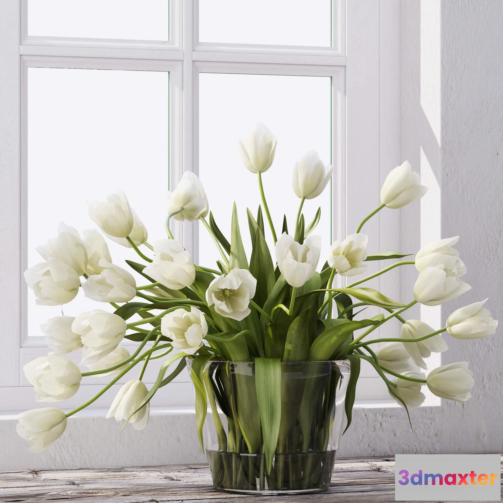 1606198 - decoration - Tulips 50 3D Max