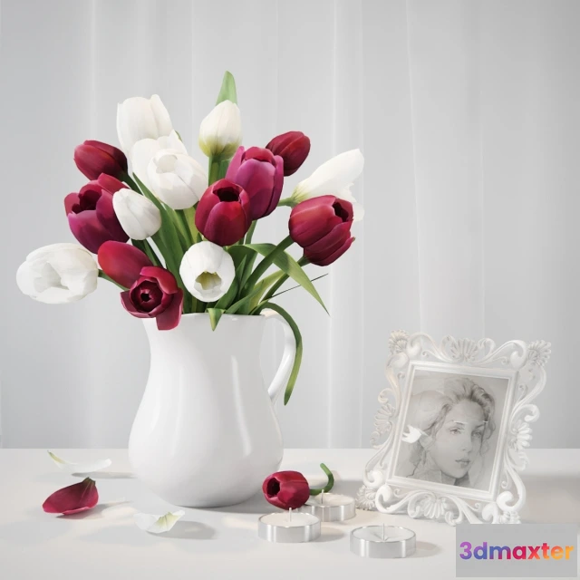 1606218 - decoration - Tulips 19 3D Max