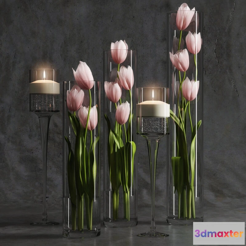 1606224 - decoration - Tulips 2 3D Max