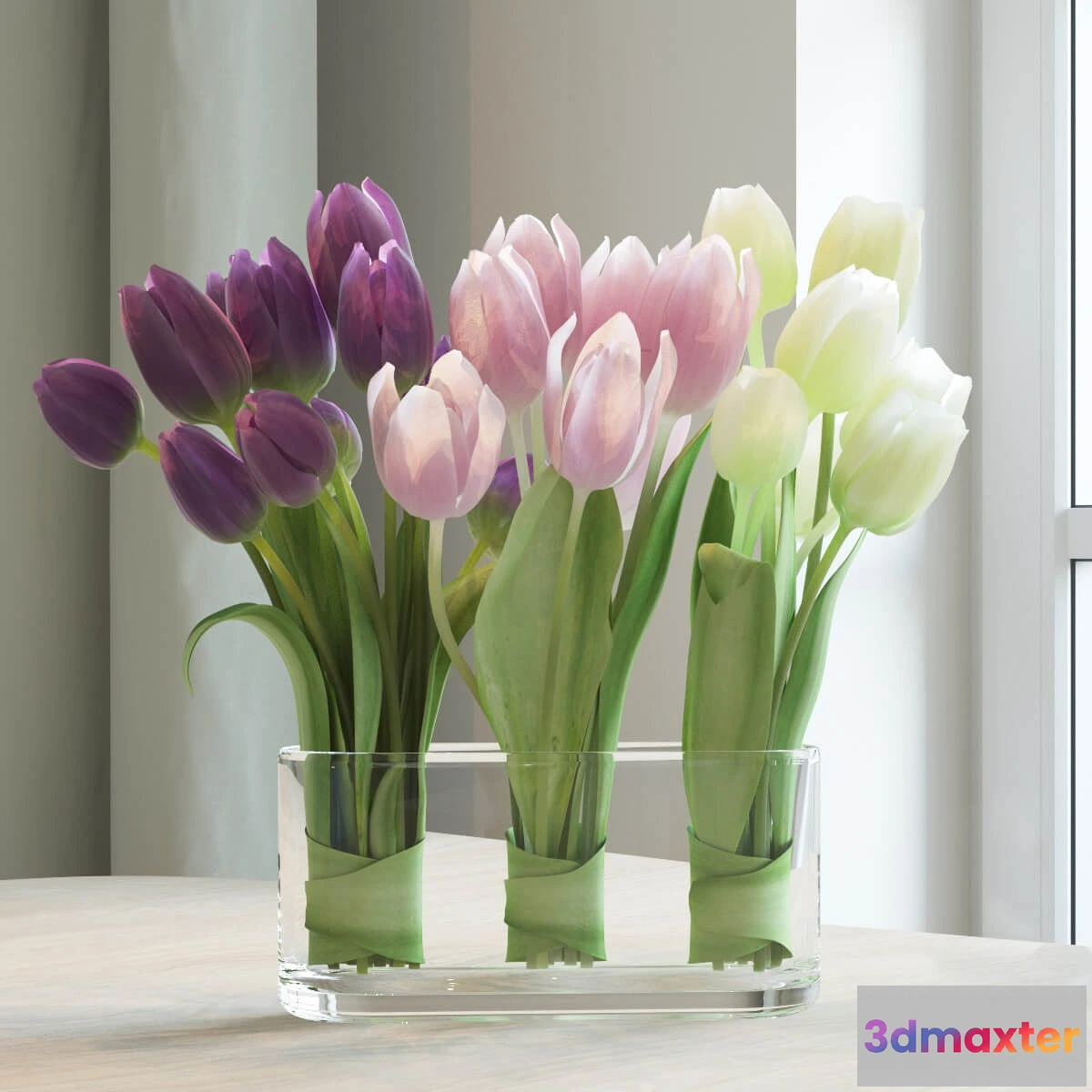 1606232 - decoration - Tulips 007 3D Max