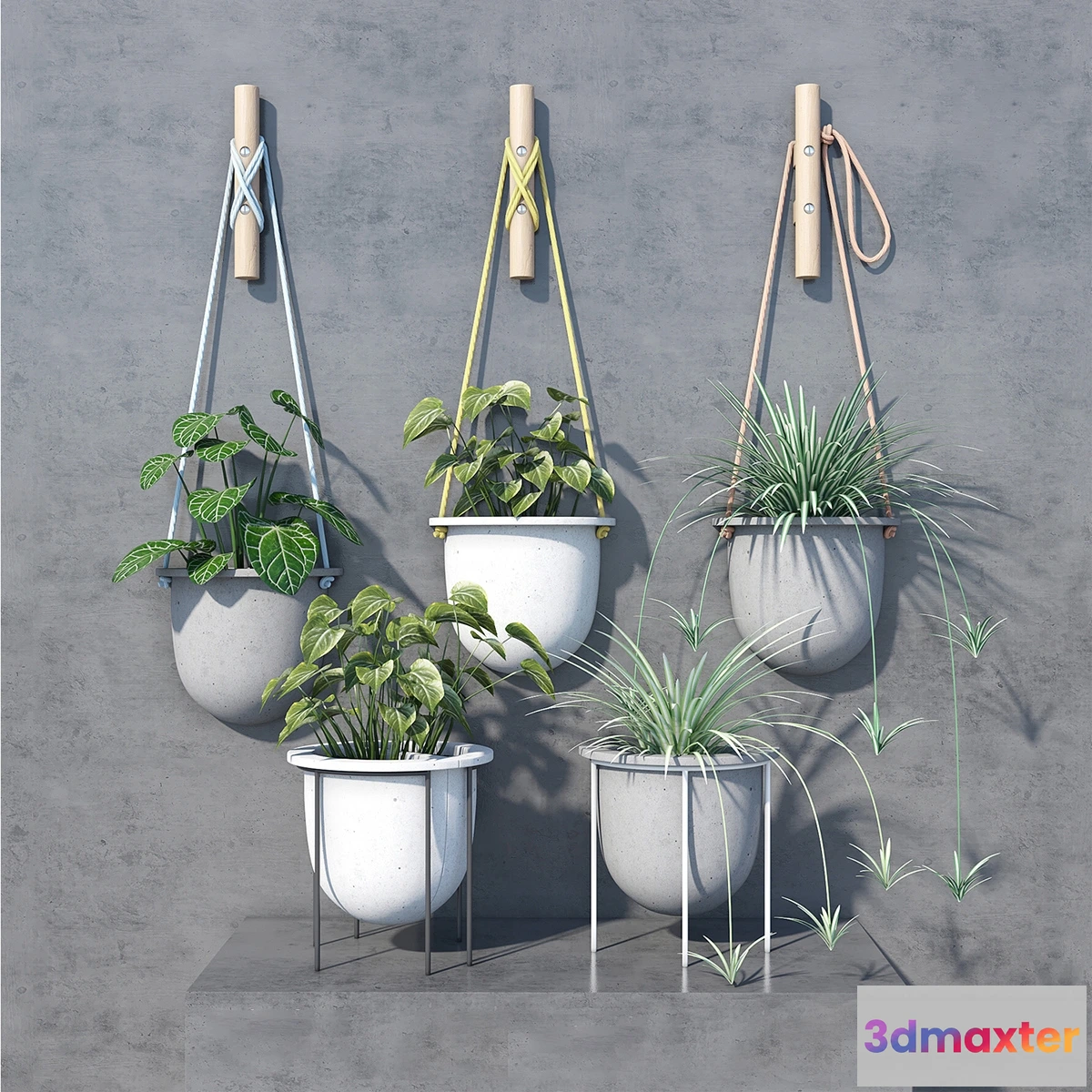 1606370 - decoration - Plant Set 2 22 3D Max