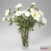 1606754 - decoration - Peonies 03 3D Max