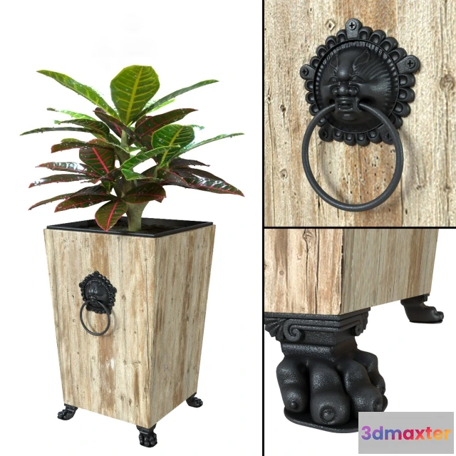 1607050 - decoration - Flowerpot 3D Max