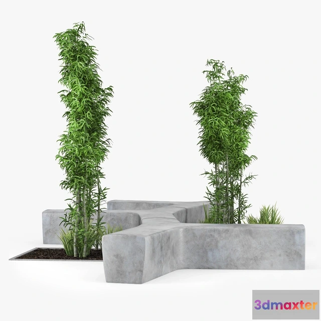 1607134 - decoration - Flower bamboo 3D Max