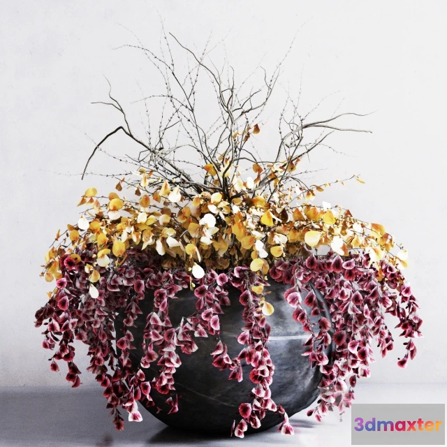 1607150 - decoration - Flower set 3D Max