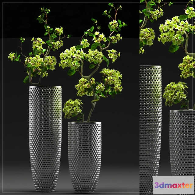 1607170 - decoration - Flower set 3D Max