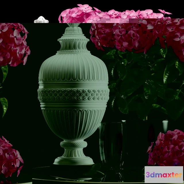 1607182 - decoration - Flower set 3D Max