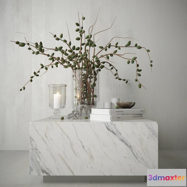 1607262 - decoration - Decor with branches 3D Max