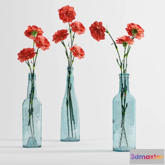 1607390 - decoration - Carnation 3D Max