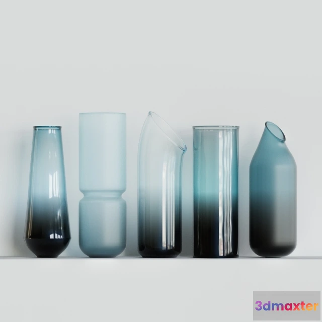 1607416 - decoration - Vases_set_001 3D Max