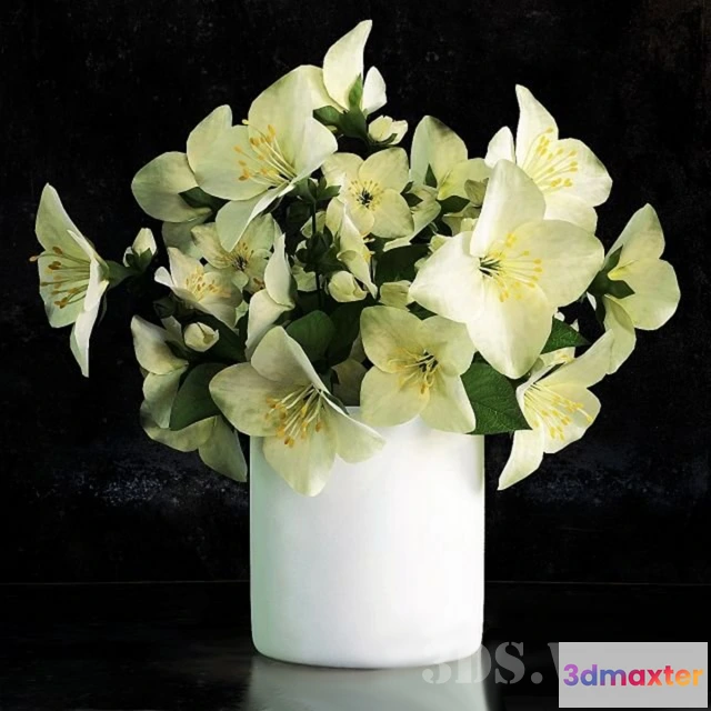 1607644 - decoration - Delicate bouquet 3D Max