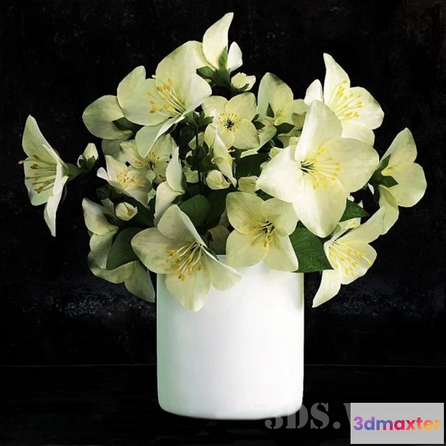 1607696 - decoration - Delicate bouquet 3D Max