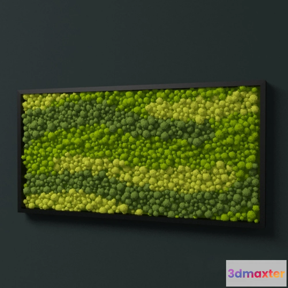 1608094 - decoration - Stabilized moss 3D Max