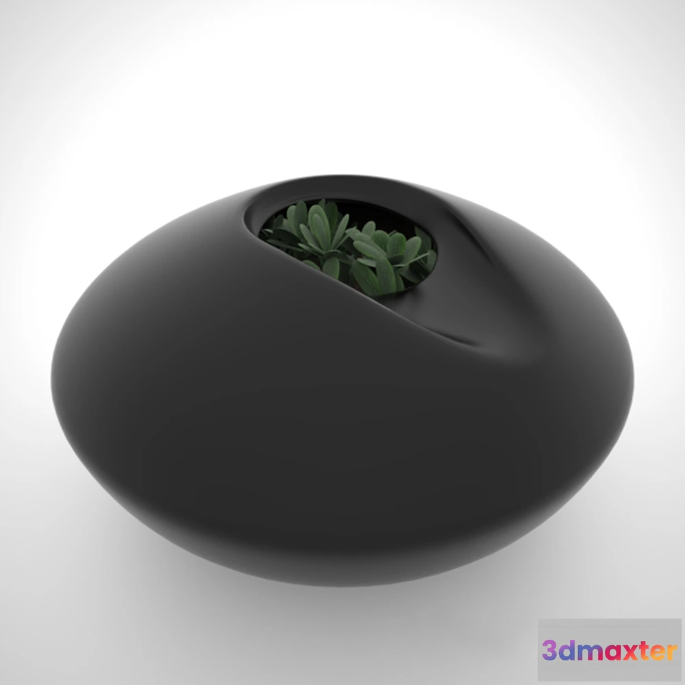1608198 - decoration - Plant in a pot 3D Max