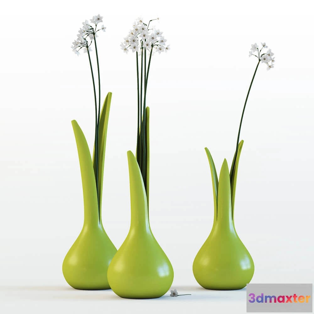 1608264 - decoration - Chamomile Daisies 3D Max