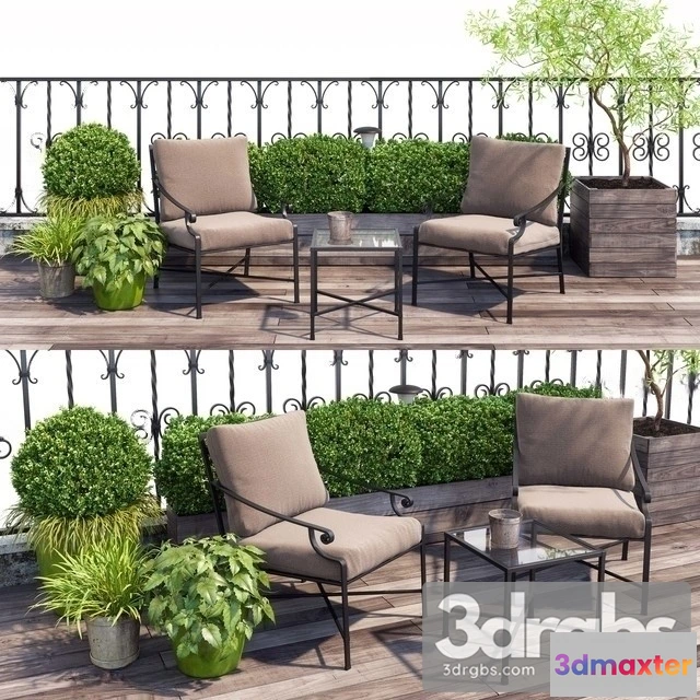 1011024 - Balcony Outdoor Set