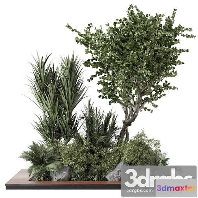 1011226 - Outdoor Garden Set Bush and Tree Garden Set 499