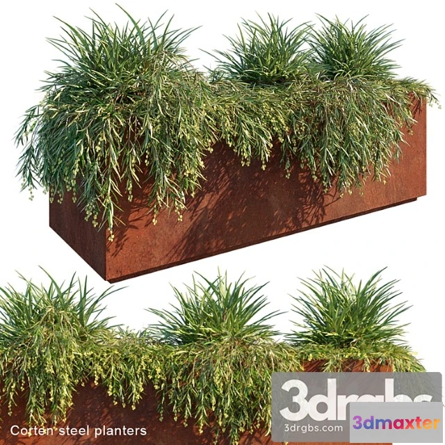 1063274 - Corten steel planters