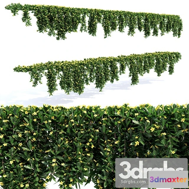 1063386 - Hanging plant - 14 modular pieces