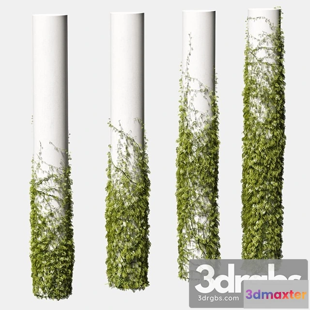 1063522 - Leaves for round columns. 4 models